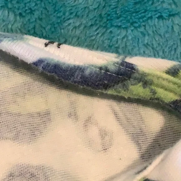 Tropical Parrots Long Sleeved Tee Shirt Plus Size 2X Karen Scott Resale - Picture 11 of 14